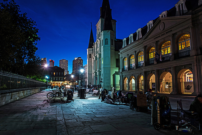 New Orleans at Night.