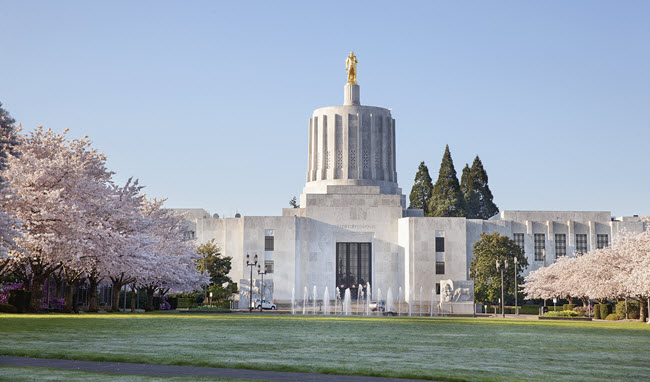 Oregon Capitol Building.