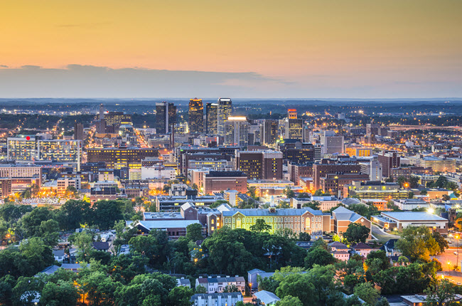 Birmingham Skyline.