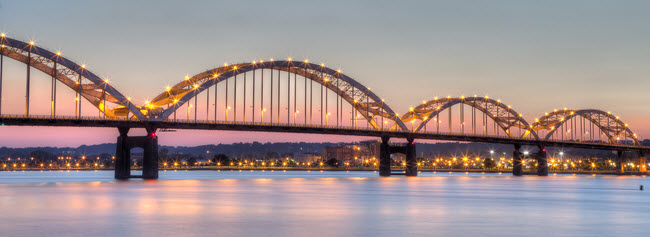 Centennial Bridge.