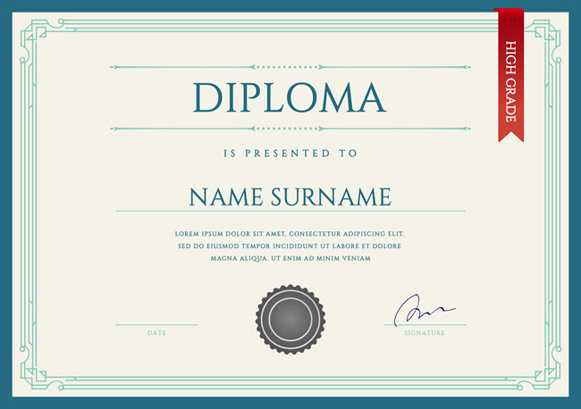 Diploma.
