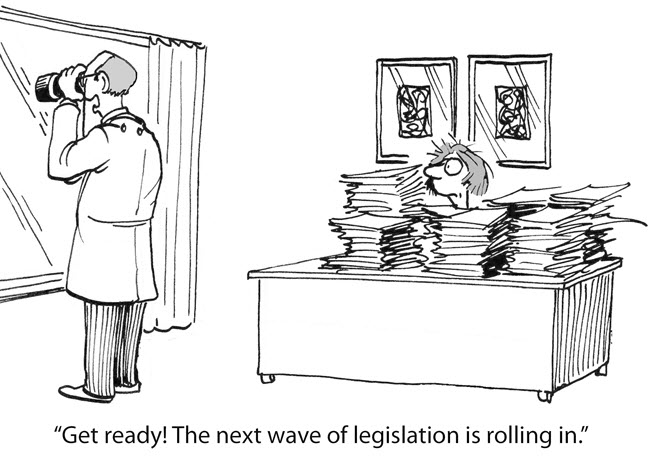 Healthcare Legislation Cartoon.