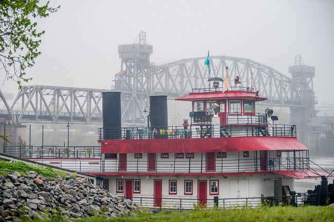 Ferry Near Little Rock.