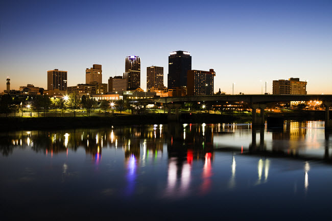 Little Rock Skyline.