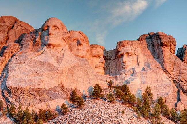 Mount Rushmore National Monument.