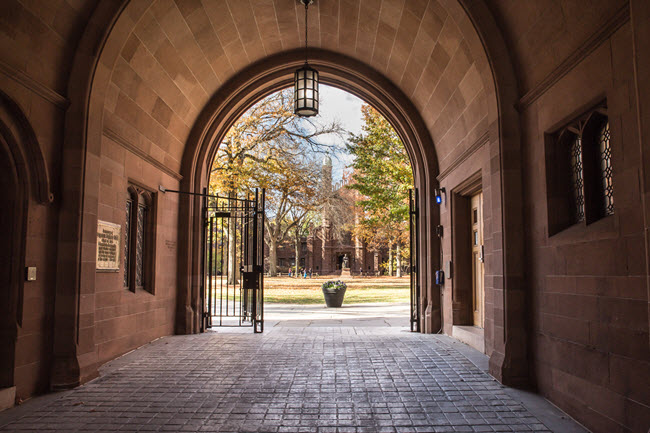 Phelps Gate at Yale University.