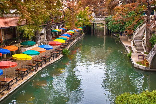 San Antonio River Walk.